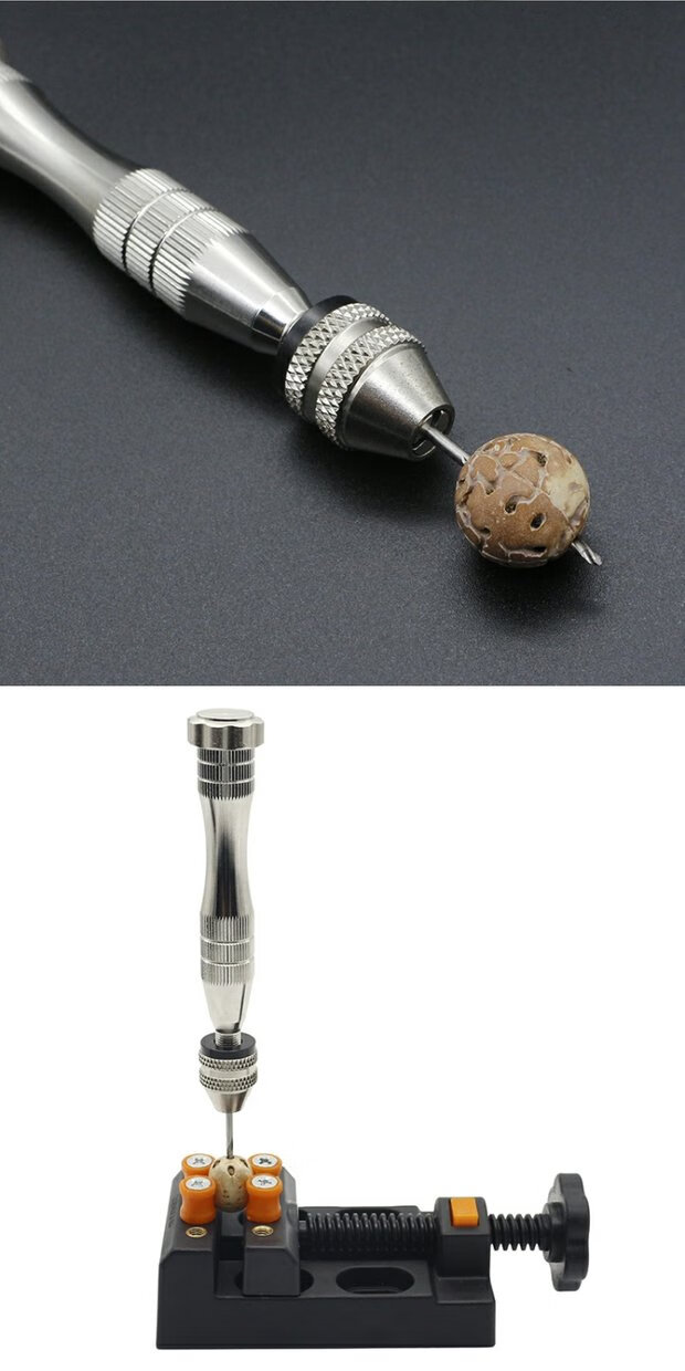 惠利得手动打孔钻手捻钻小型手工钻文玩模型diy钻眼工具打孔器迷你
