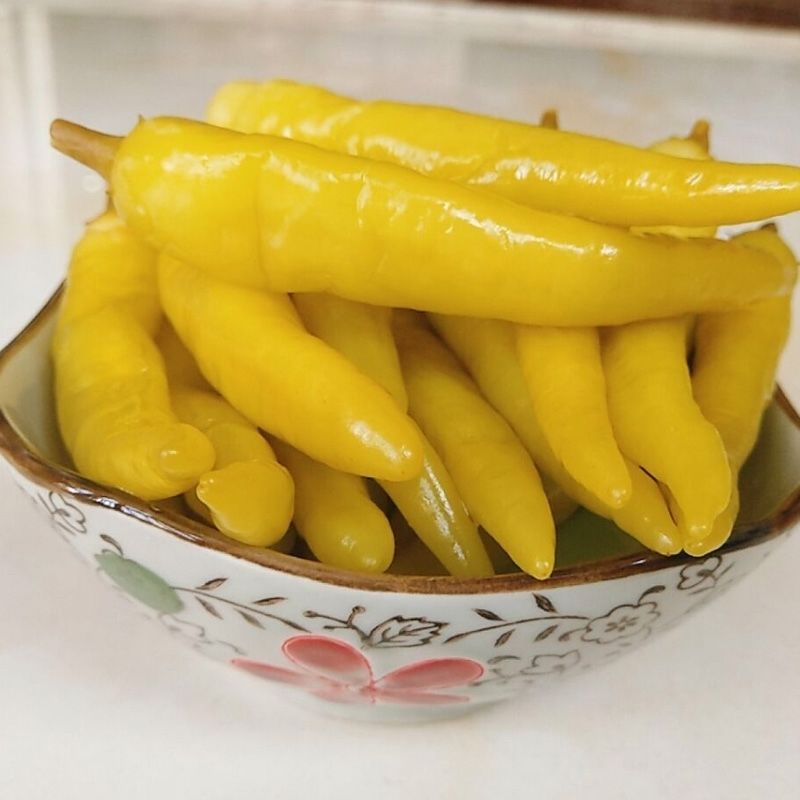 广西酸嘢特产酸辣椒手工腌制泡椒酸脆爽口孕妇菜农产品广西泡酸椒3斤