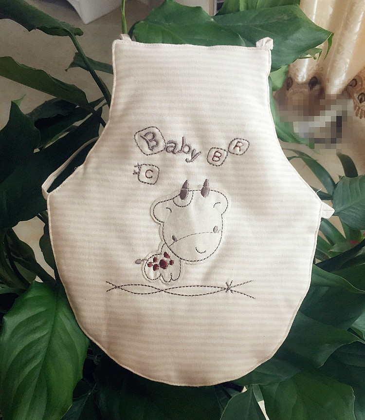 迪士尼(disney)婴儿肚兜彩棉宝宝纯棉新生儿童小孩兜兜护肚围春夏薄