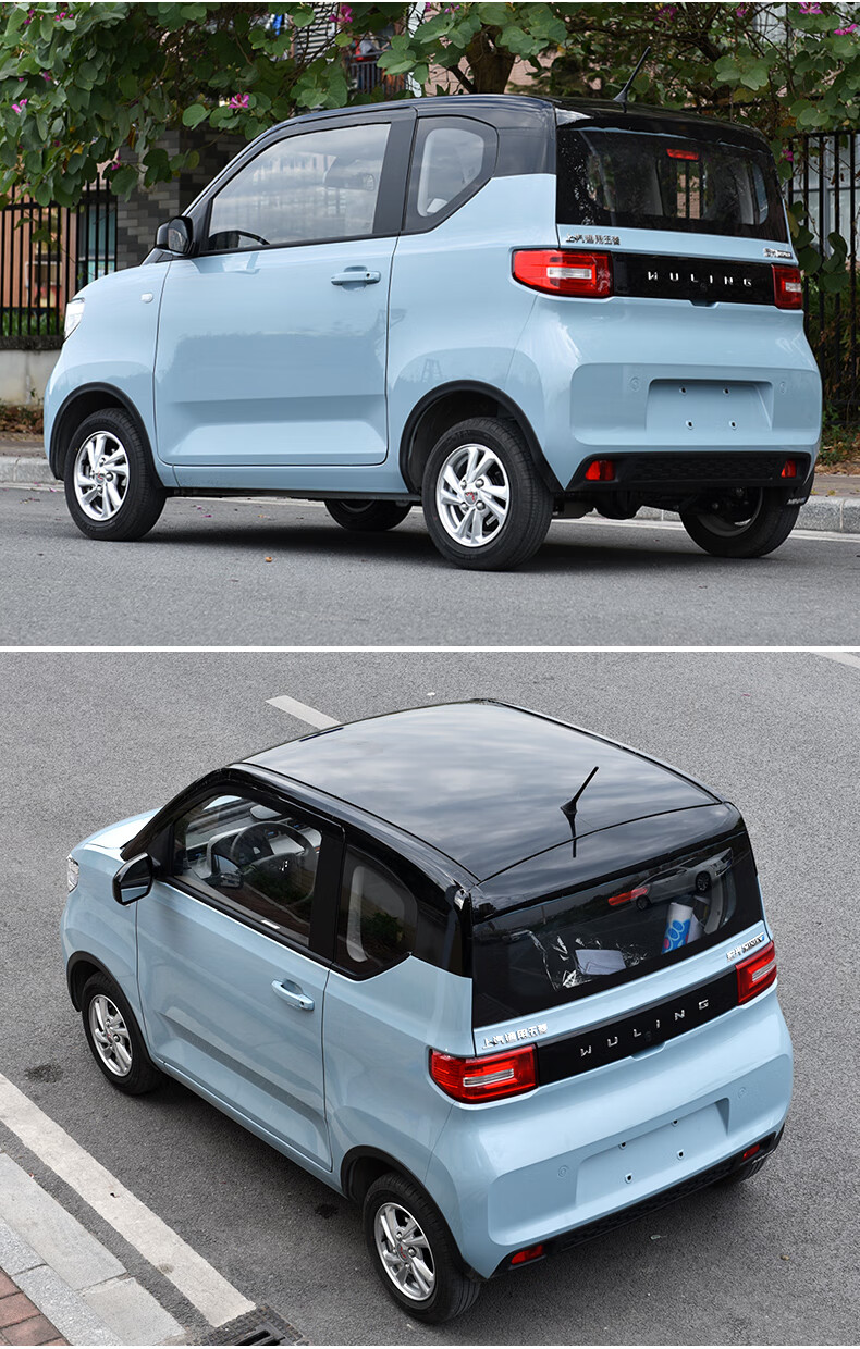 适用于五菱宏光mini车顶膜内饰布置车顶高亮改色膜贴迷你马卡龙黑顶