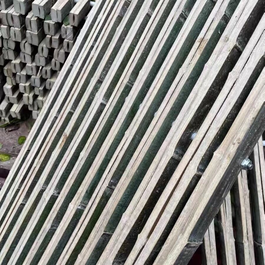 羊床漏粪板竹笆板鸡鹅鸭架竹排竹垫板养殖设备厚竹板竹根麦桑荷普通羊