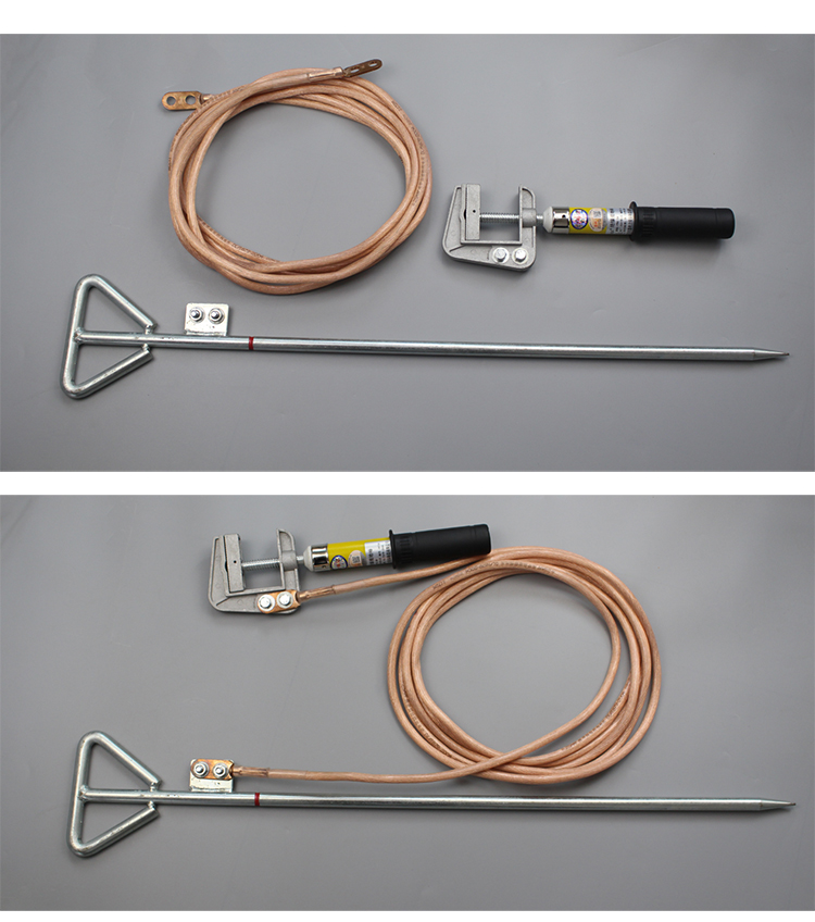 拖车接地线吊车接地线施工工程车辆接地线特种车辆避雷引流接地线 25