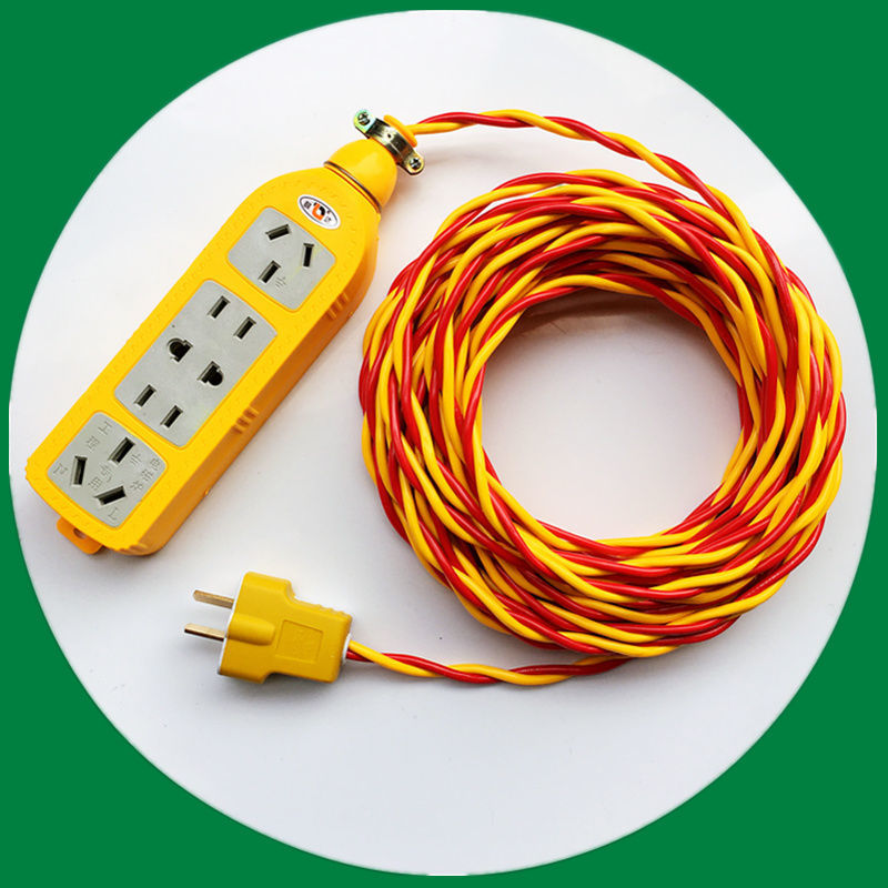 5家用铜包铝电线防水线双花线防晒线双绞线插板线灯头线充电线延长线