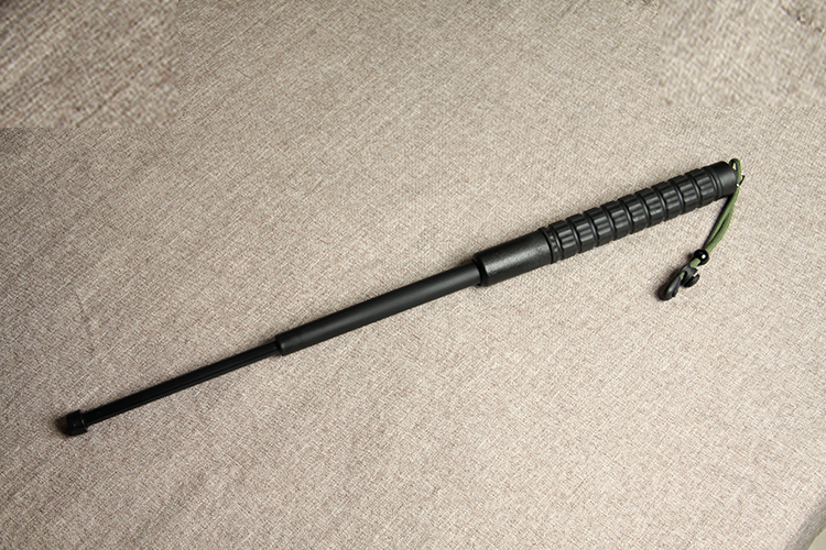 防身铁棍伸缩硬聚酯橡胶结实男女随身随车格斗三节小短棍