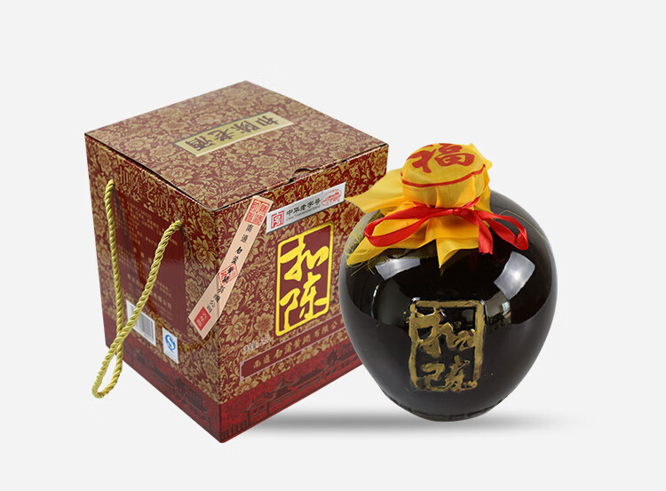 南通白蒲黄酒水明楼扣陈老酒三年陈六年陈八年陈坛装礼盒半甜型 六年