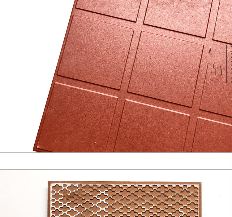 红缸砖酒店厨房专用吸水砖灰色防潮瓷砖户外车库超市防滑地砖300平面