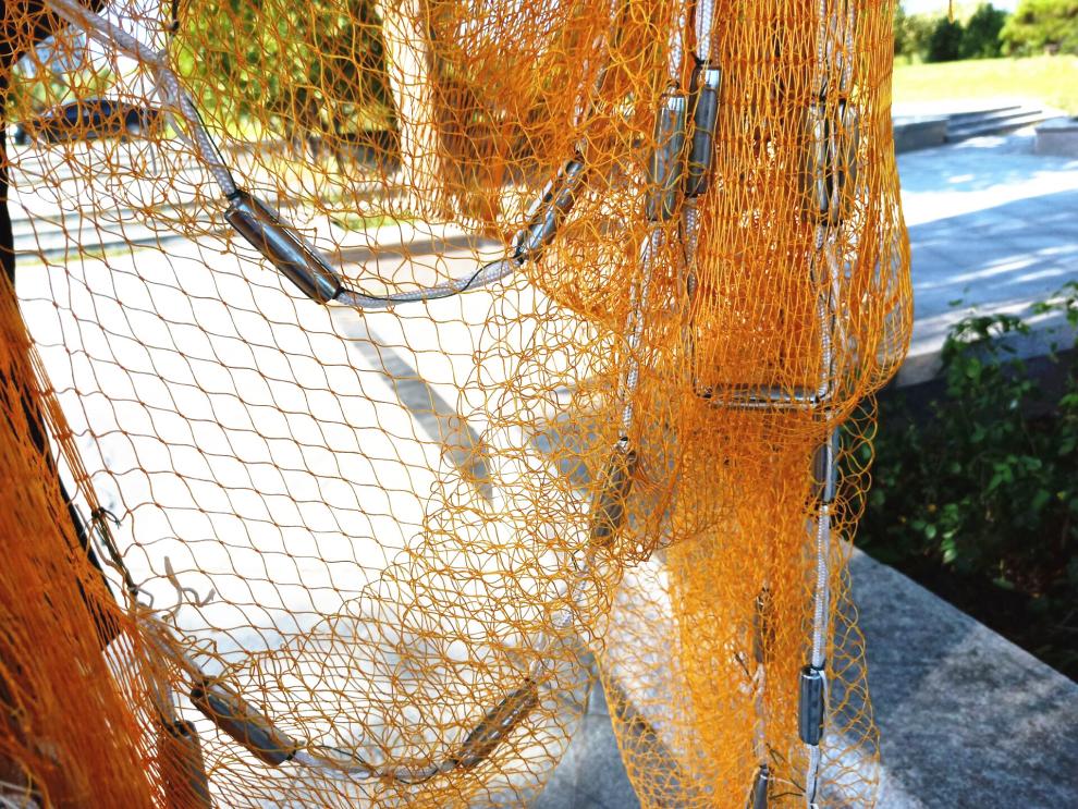 传统撒网手抛网捕旋网老式胶丝尼龙打抛网手撒蓝族灰尼龙1指8斤5米高