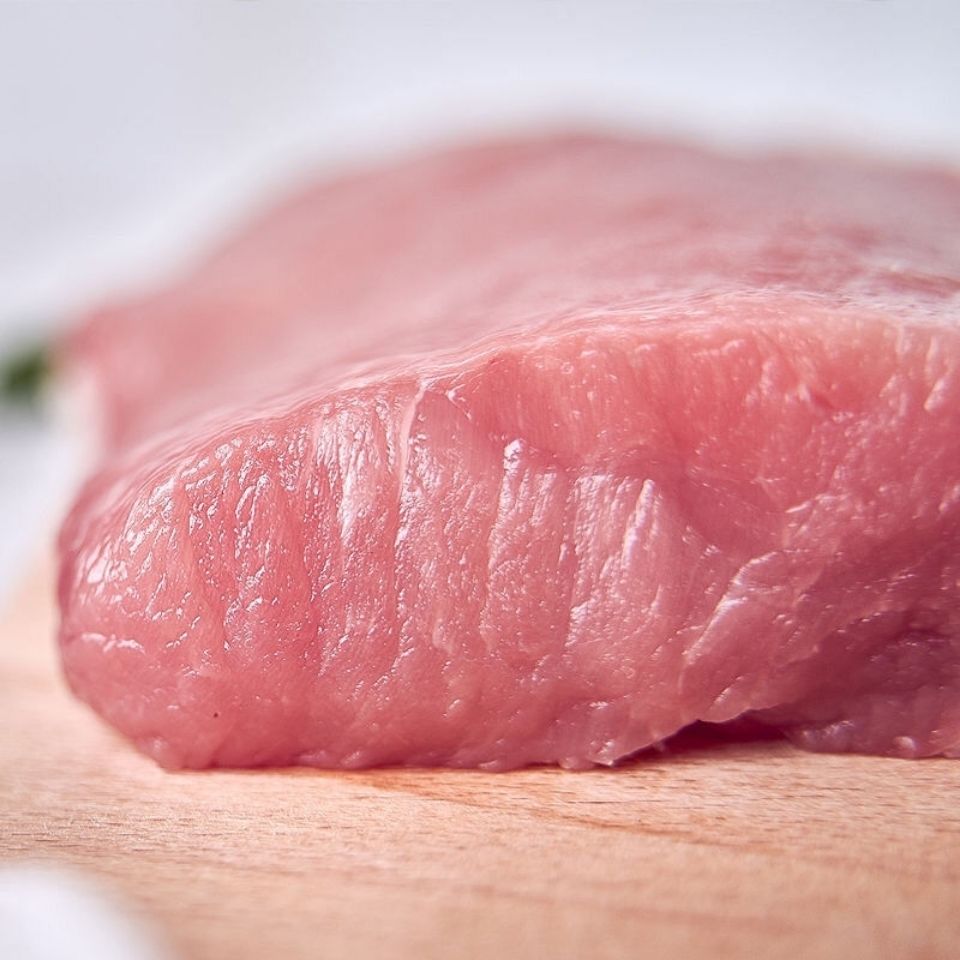 纯瘦肉新鲜猪肉猪里脊肉猪前后腿肉散养黑土猪生猪肉惟纳德5斤里脊肉