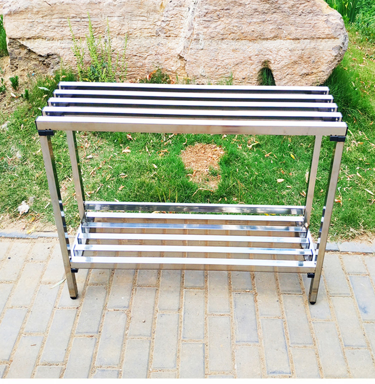 兰花架专业兰花架不锈钢双层单层多层阶梯阳台户外防腐多肉兰花架子