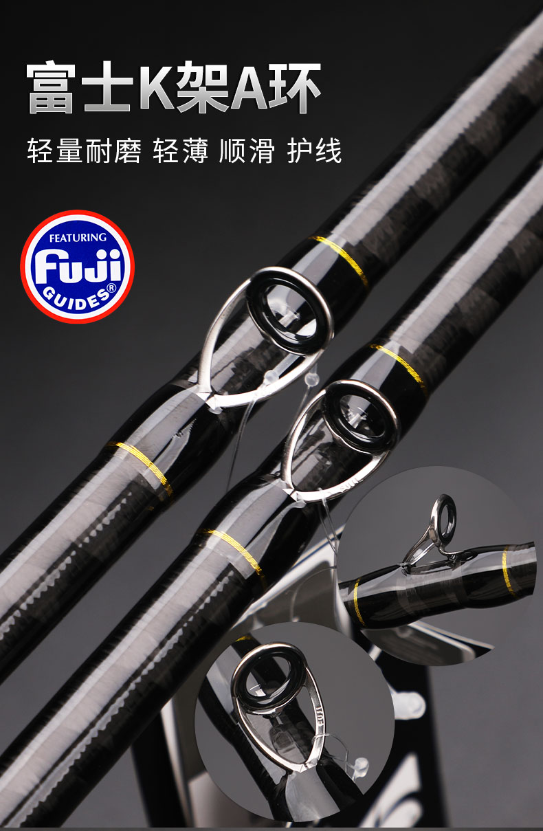 【全新升级】路派雷强竿22款路派升级版雷将四代轻雷竿h轻硬雷强套装