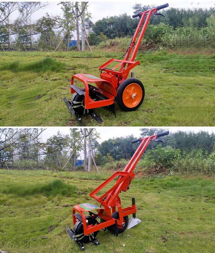 锄草机锄地机家庭版电动除草机果园农用小型多功能大棚锄地松土开沟机