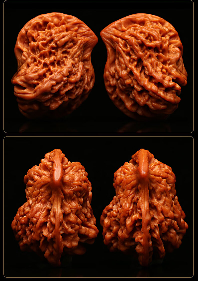 (syx)文玩核桃野外生异形高抛小鸟官帽畸形鸳鸯和平鸽小众手把玩件盘