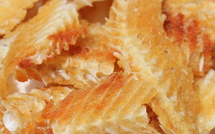 原味鱼排酥嘎嘣脆即食香酥鱼骨烤鱼排250g海鲜特产鱼骨粒休闲小吃原味