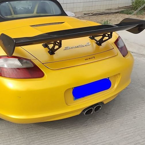 定制适用于适用于汽车通用大尾翼3d款定风翼大小包围改装加装装饰防撞