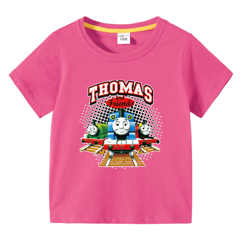 δ迪士尼童装同款托马斯衣服童装男童短袖t恤纯棉夏装小儿童男孩薄款