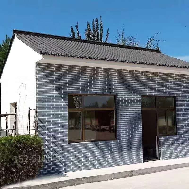 仿古屋檐门头围墙凉亭回廊装饰塑料瓦一体瓦中式树脂瓦仿真徽派瓦树脂