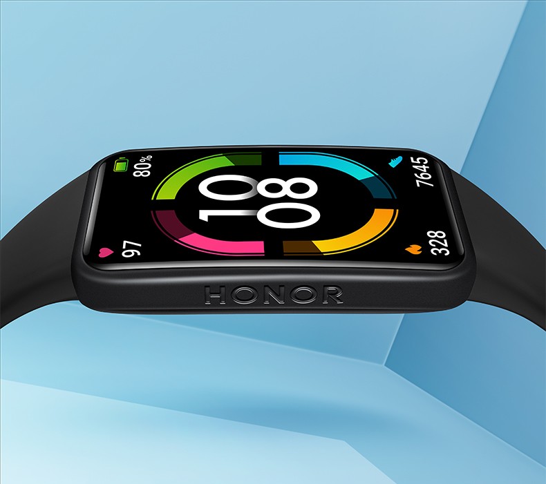 荣耀(honor) 荣耀手环6两周续航智能穿戴运动白条分期0首付6期免息