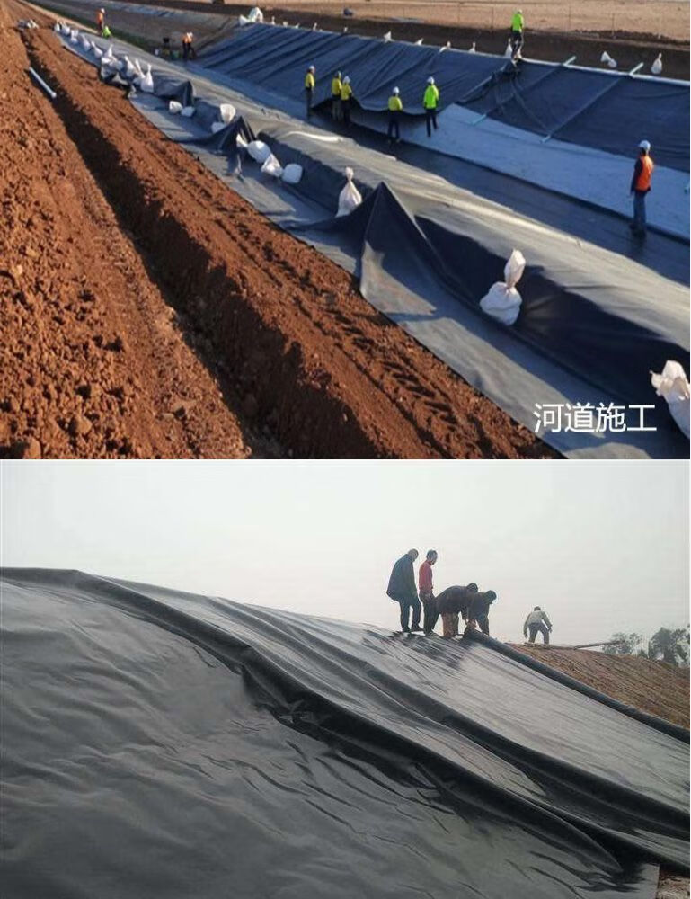 养鱼池专用防水布储水池油布鱼塘防渗膜水产养殖帆布防晒防雨篷布14米