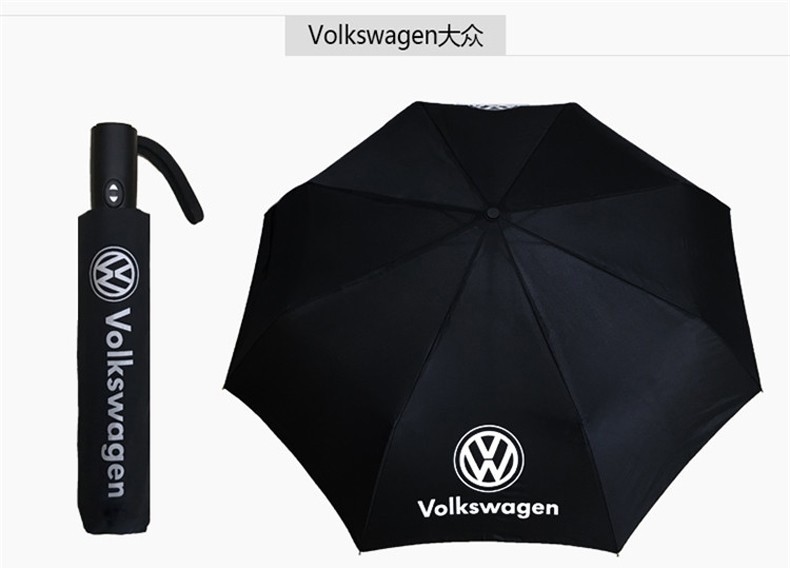 汽车用品 汽车雨伞 车载雨伞自动伸缩专车logo雨伞带车标雨伞适用于