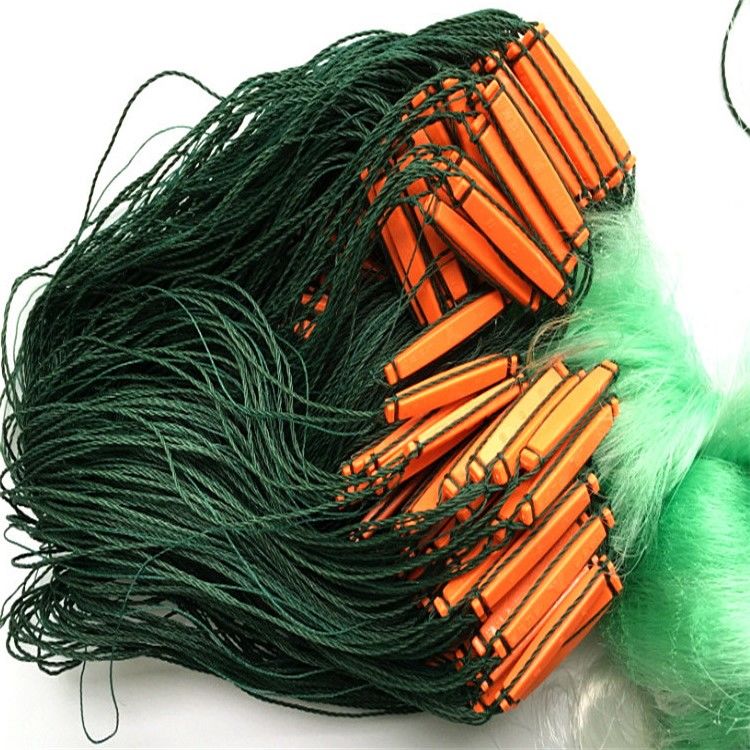 渔网鱼网丝2米3米4米5米100米加重沉网绳坠挂子渔网绳坠5米高4指90米