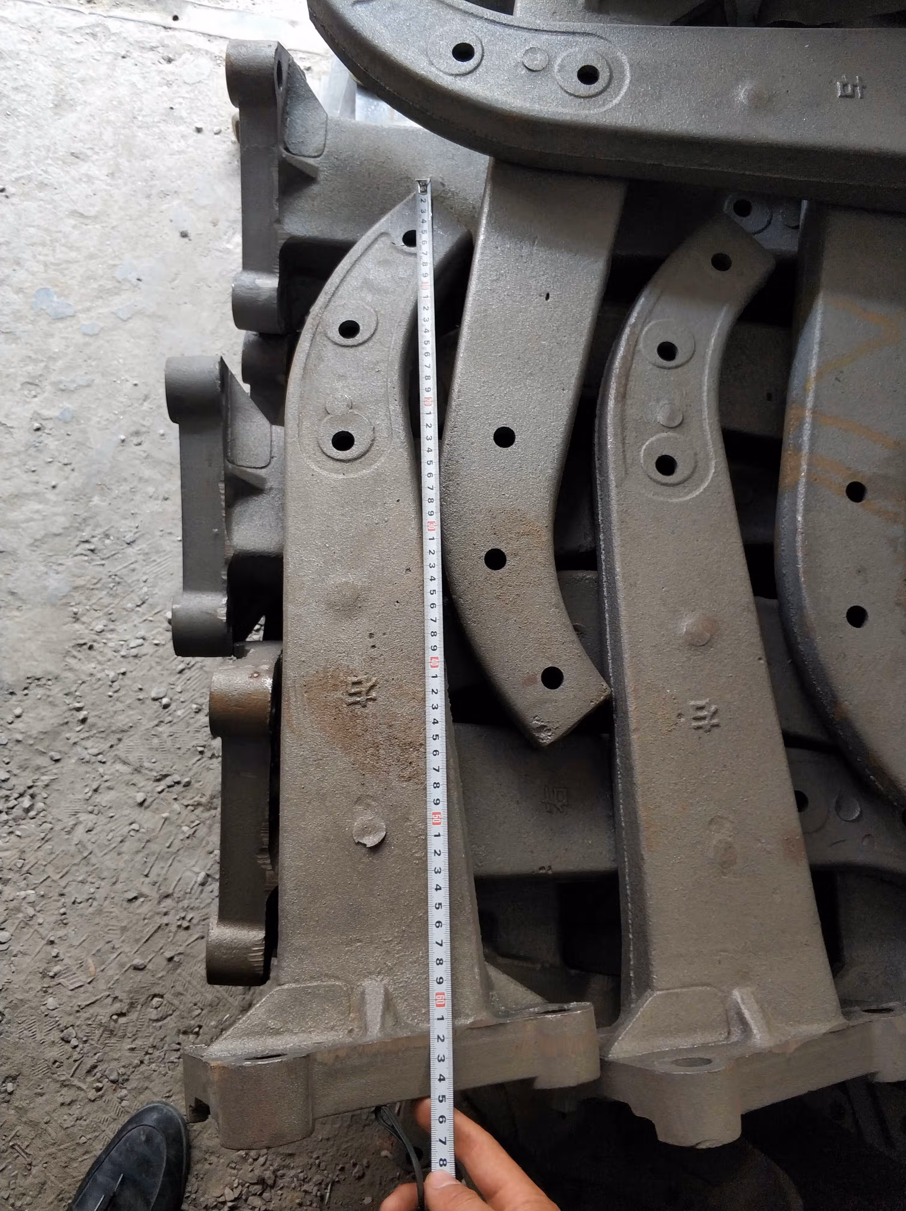 华丰 昌盛 液压翻转犁 商丘犁 腿 犁头总成 配件 省内物流 25重型犁头