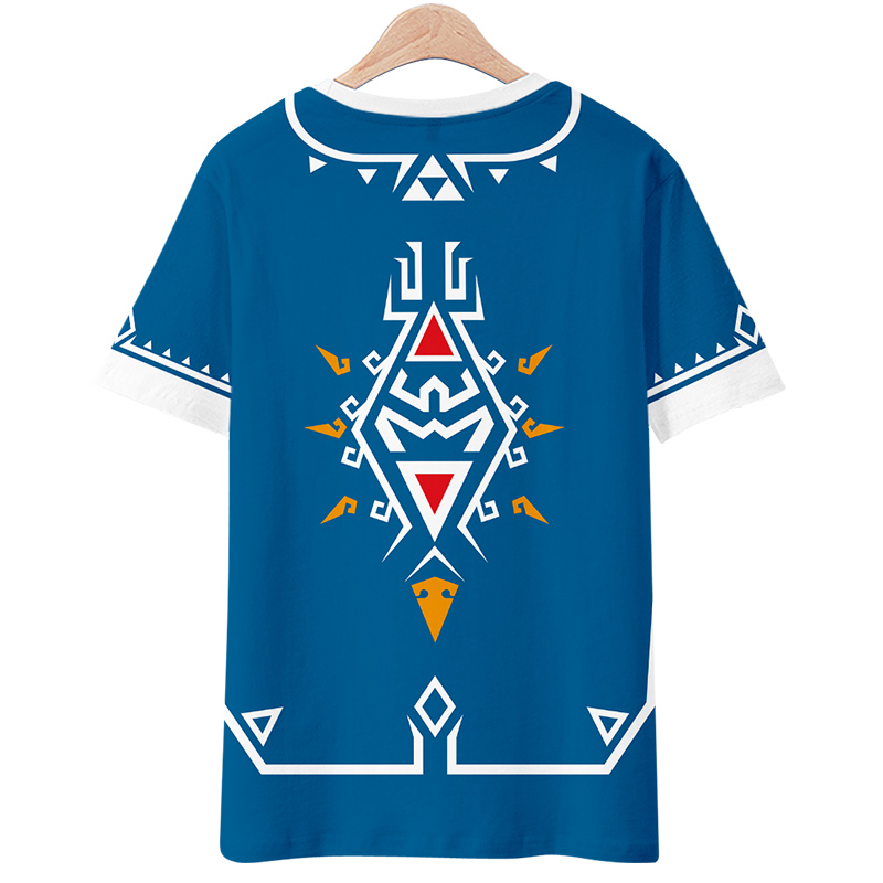 麟月塞尔达传说荒野之息zelda游戏周边t恤林克英杰cos动漫二次元衣服2