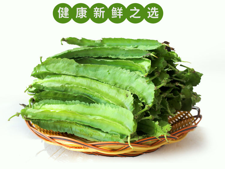 海南三亚四角豆新鲜蔬菜现摘新鲜四棱豆龙豆1斤装5斤装