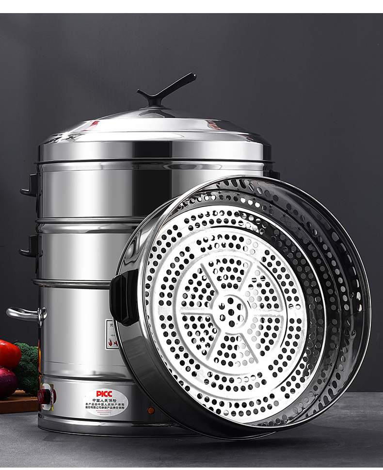 志高境珧志高蒸包炉商用蒸包子机蒸炉电蒸箱小型蒸汽炉蒸柜小笼包馒头