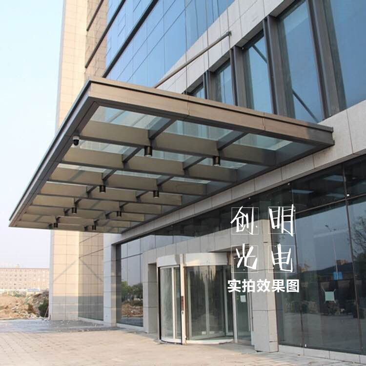 欧普侍品质led防水明装筒灯高铁站台灯户外吸顶灯酒店雨棚灯天棚灯