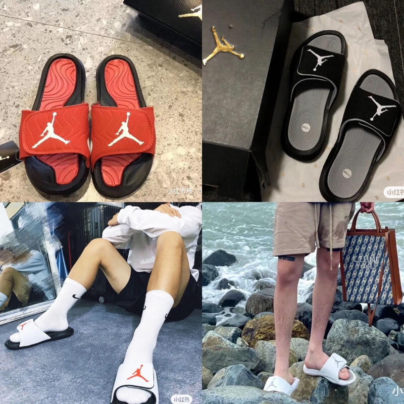 耐克官方品质2022新款a锥潮牌拖鞋男女情侣款室外魔术贴一字拖莆田