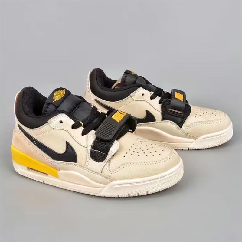 【商场同款】a j312气垫运动鞋百搭橘黑透气休闲鞋板鞋学生缓震跑步鞋