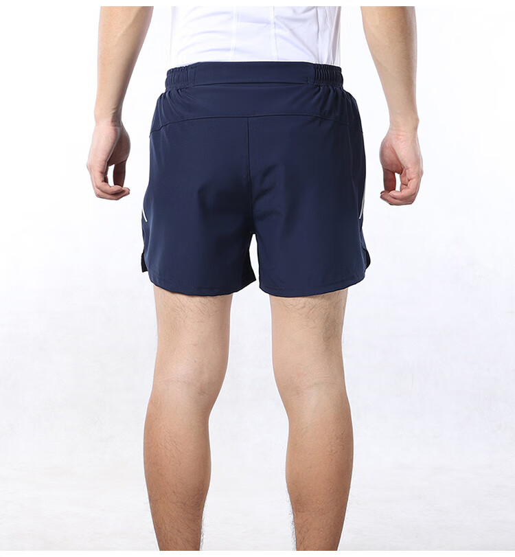 马拉松三分内衬速干短裤男运动跑步田径裤夏季宽松健身裤透气装备双层