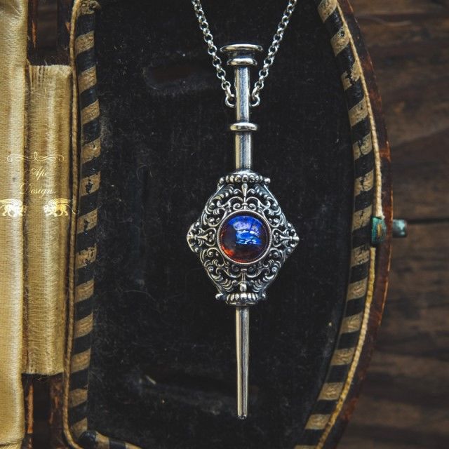 波特神奇动物在哪里邓布利多之迷格林德沃血盟契约项链ggad吊坠925银