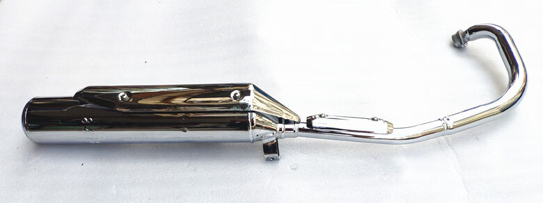 摩托车jym1252天剑ybr田达td125排气管消声器烟筒定制 加厚静音净重54