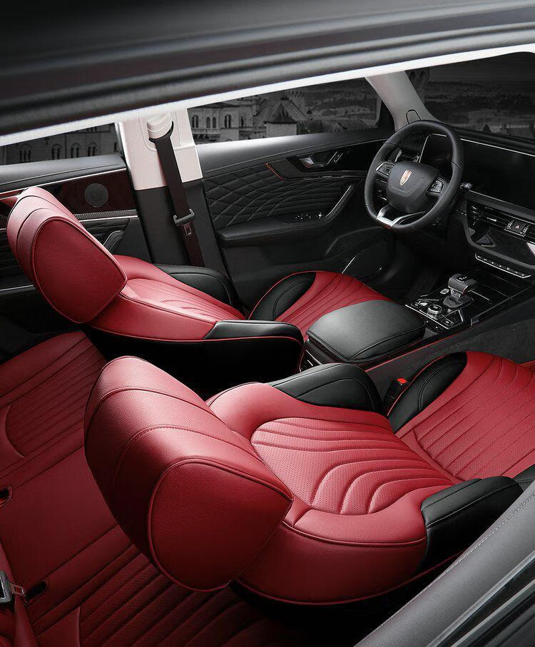 红旗hs5座套专用全包围四季夏季汽车内饰用品红旗hs5坐垫装饰改装