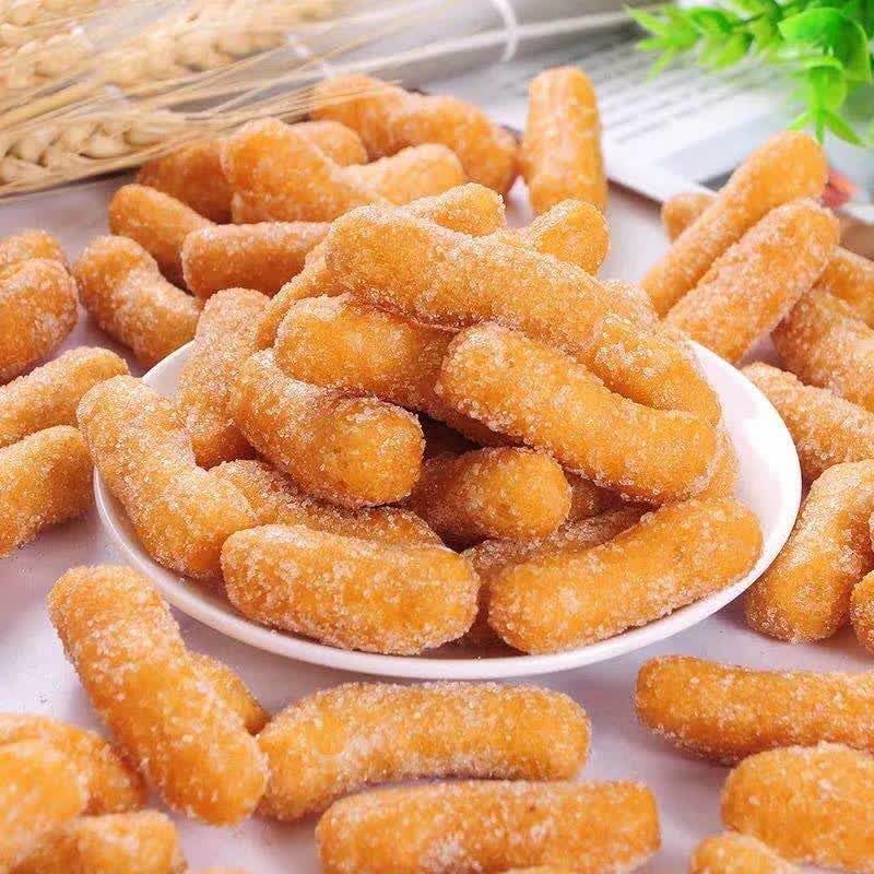 江米条东北特产老式江米条糯米条怀旧零食小吃老式传统糕点散装500g