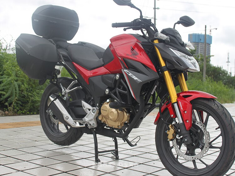 适用于本田暴风眼cb190r保险杠cbf190r国四前护杠竞技防摔杠改装红杠