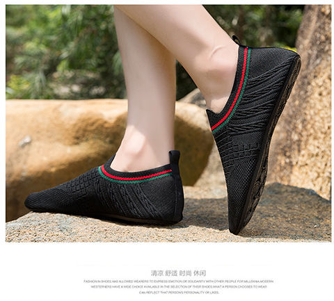 开车鞋男驾车鞋四季透气一脚蹬软底开车鞋散步男士女司机鞋驾车轻便