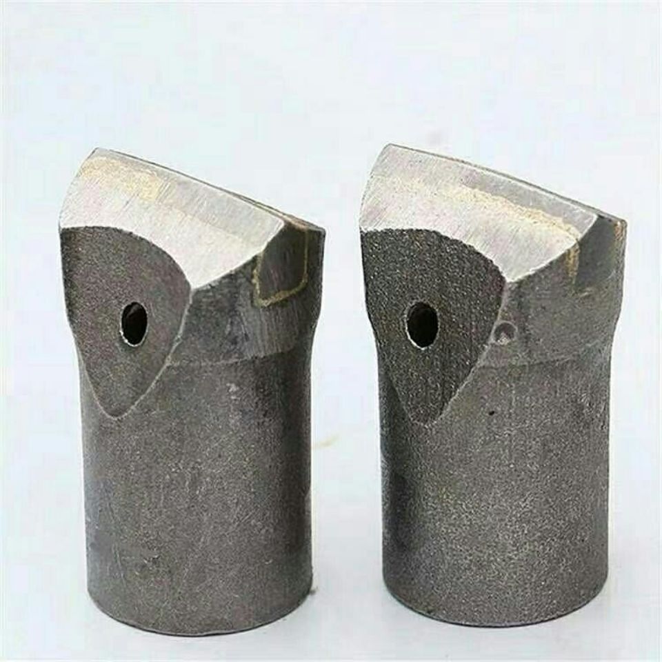 一字钻井打桩机合金风钻头凿岩机隧道矿山钎头高炉开口炮头36一支