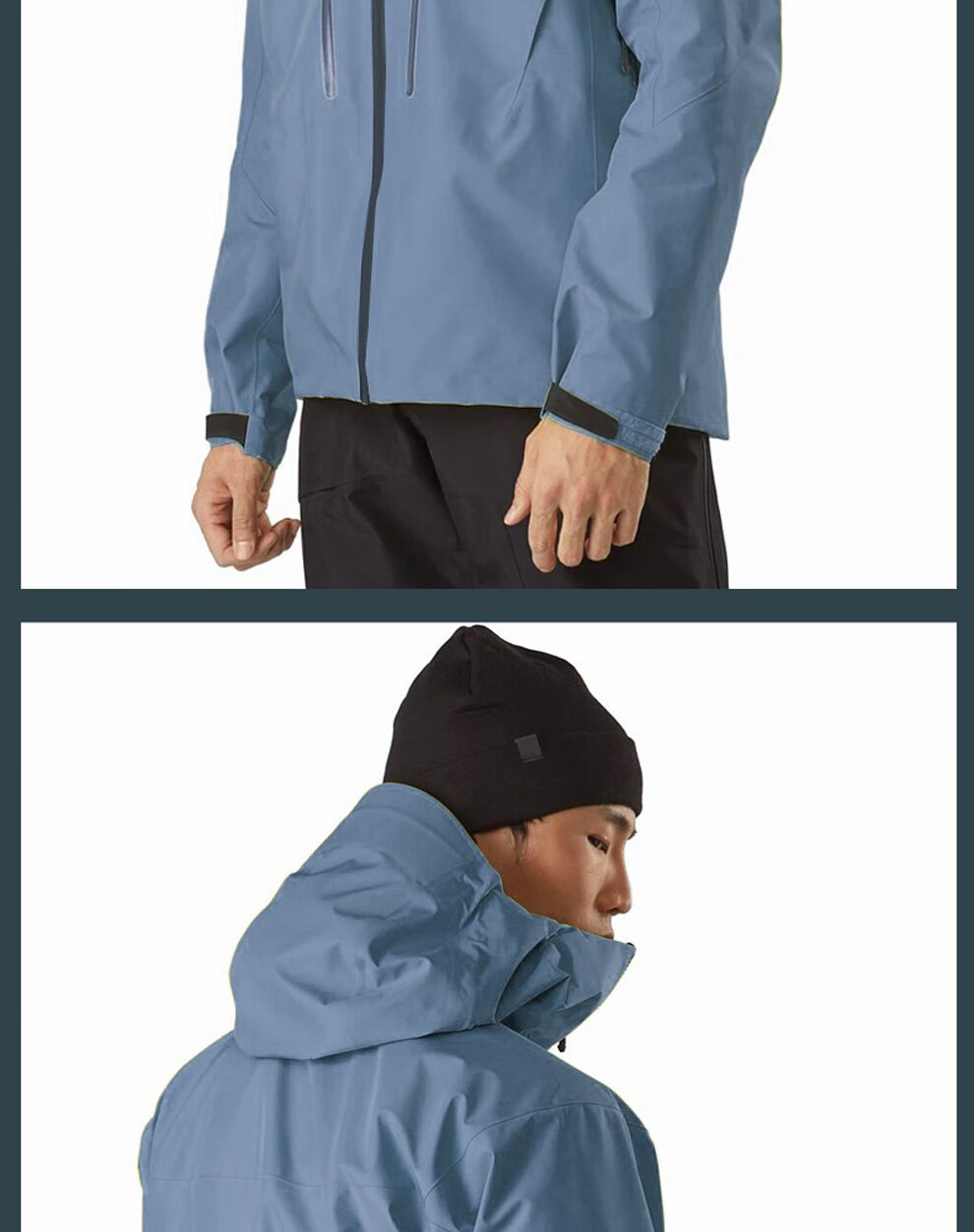 arcteryx始祖鸟硬壳冲锋衣alpha sv系列男士防水防风登山夹克外套 幽