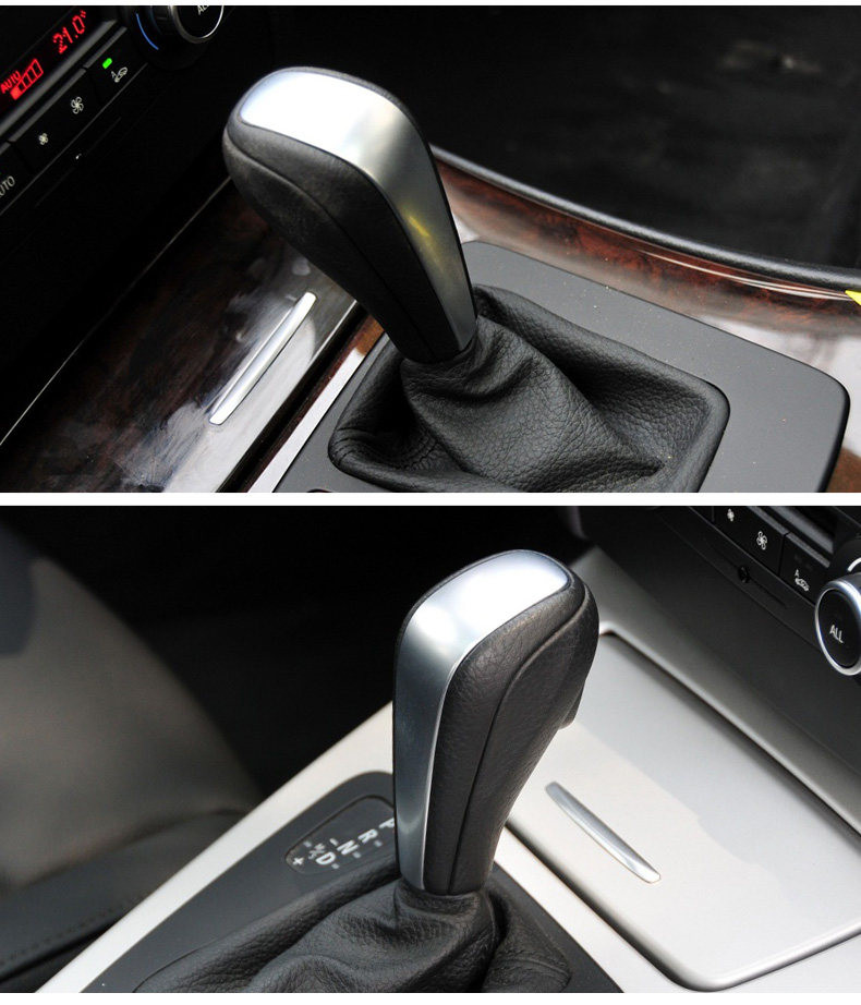 适用宝马3系e90挡把头鸡腿5系1系挂档杆z4 x5 x1换档杆x3挂挡手球 短