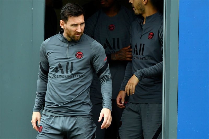 diaosai秋冬款足球训练服套装巴黎圣日尔曼成人儿童队服梅西运动球衣