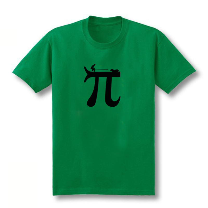 夏季新款数学周边学霸少年派短袖t恤圆周率创意衣服t湖蓝色xs160cm80