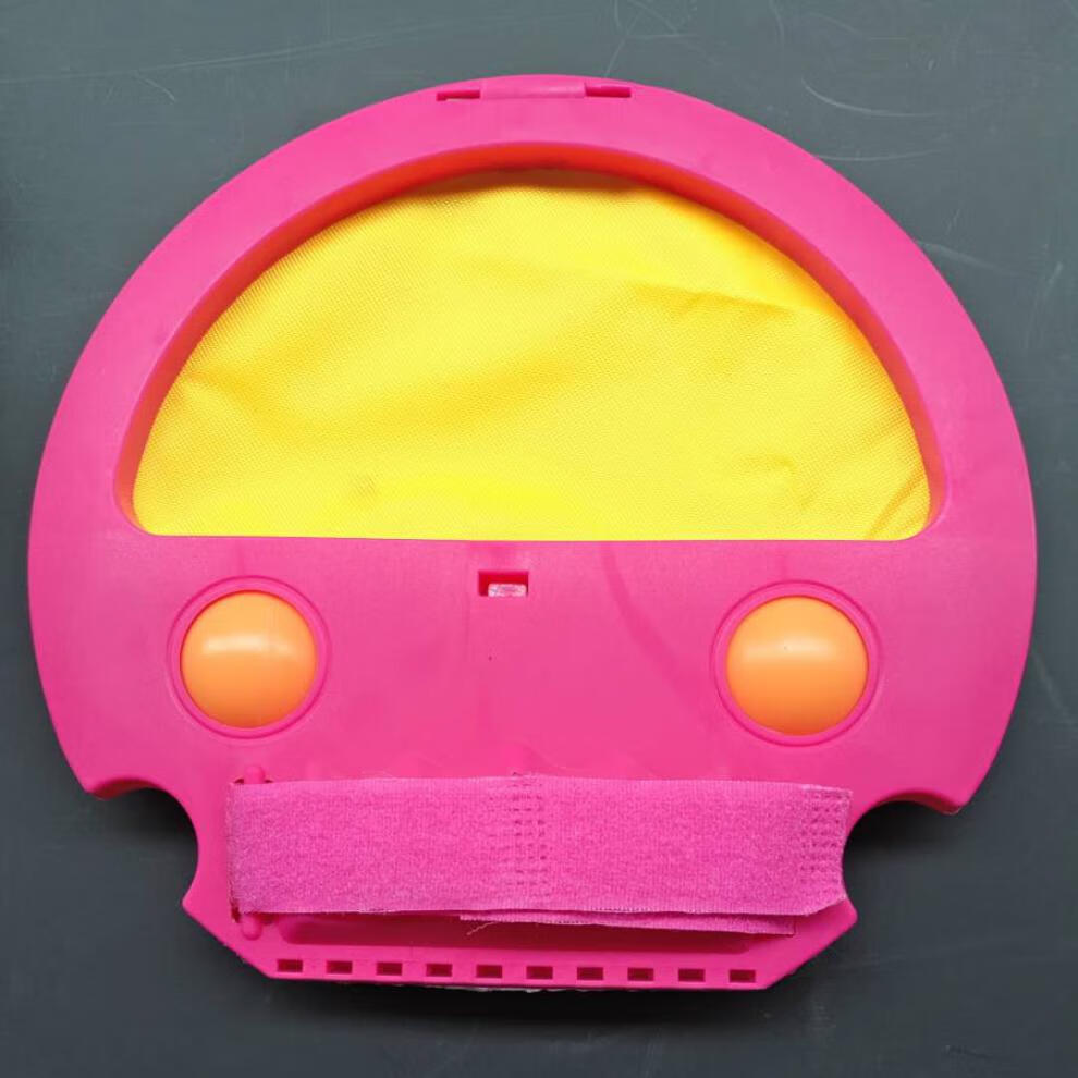 儿童玩具供应abs健身运动休闲弹力手抓球乒乓球沙滩球拍同款 印花手抓