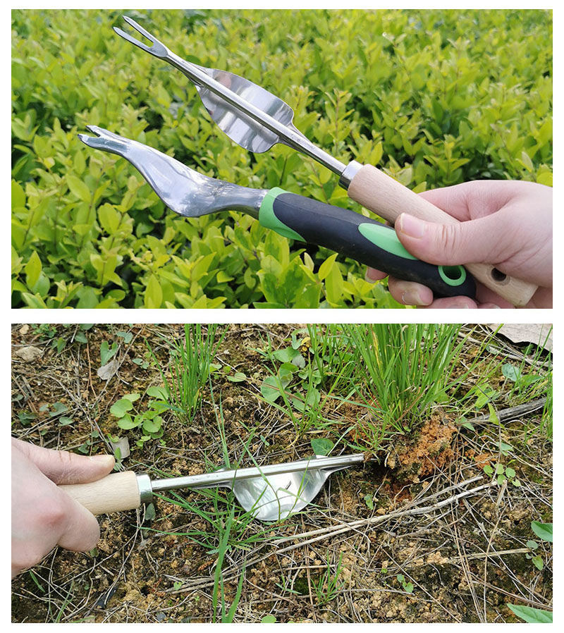 鐵鏟工具家用多肉種菜除草挖土拔草戶外挖野菜神器貝千庫弘小號野菜鏟