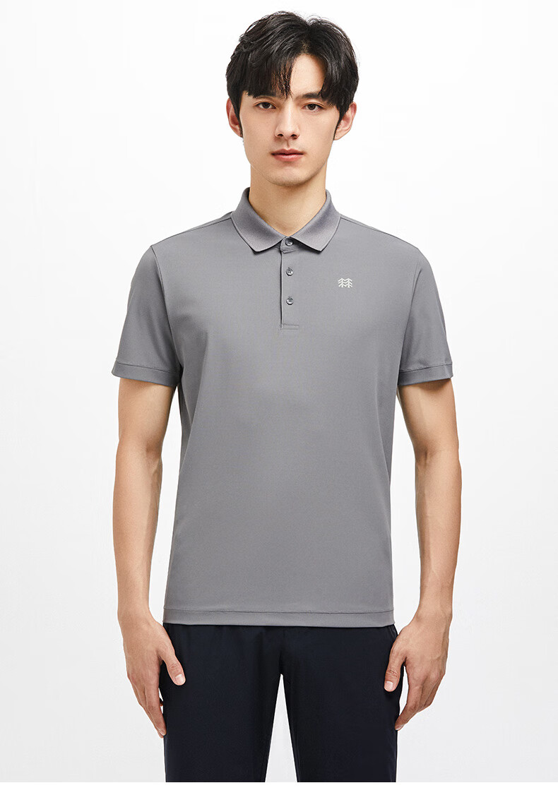 kolon sport/可隆户外polo衫 男子夏季基本款速干弹力透汽轻薄快干