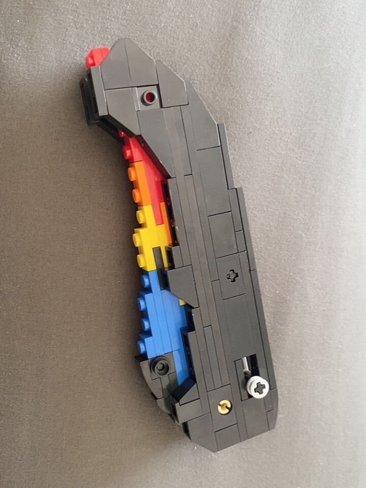 csgo手办积木国产兼容csgo积木刀弹簧布伊蝴蝶爪子m9暗影猎杀者拼装刀