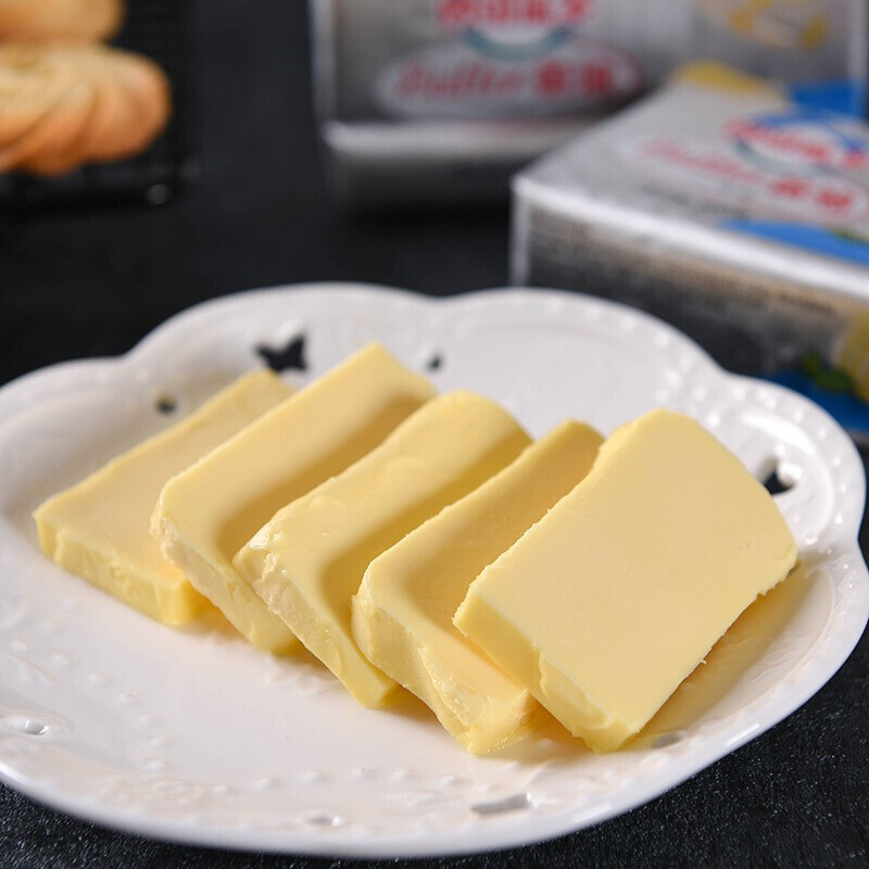 三八妇女节礼物安佳新西兰淡味小黄油粒黄油块烘焙奶枣煎牛排专用动物