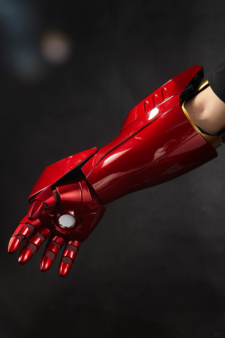 kb11可穿戴mk7钢铁侠机械手套手臂手掌动漫周边电动新年玩具昂沐mk7右