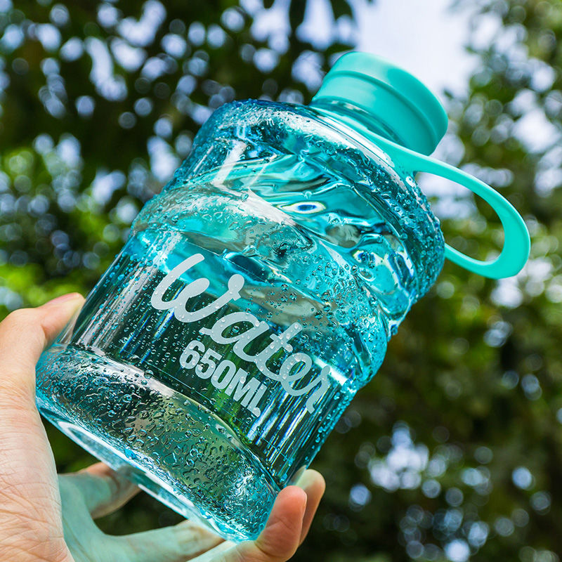 塑料茶杯随身pp材质水杯韩版简约个性方形塑料杯防摔便携男女学生随手